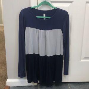 Tiered Tri color Maternity top